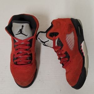 Air Jordan 5 Retro Raging Bull Sz 3.5 Sz 5 womens